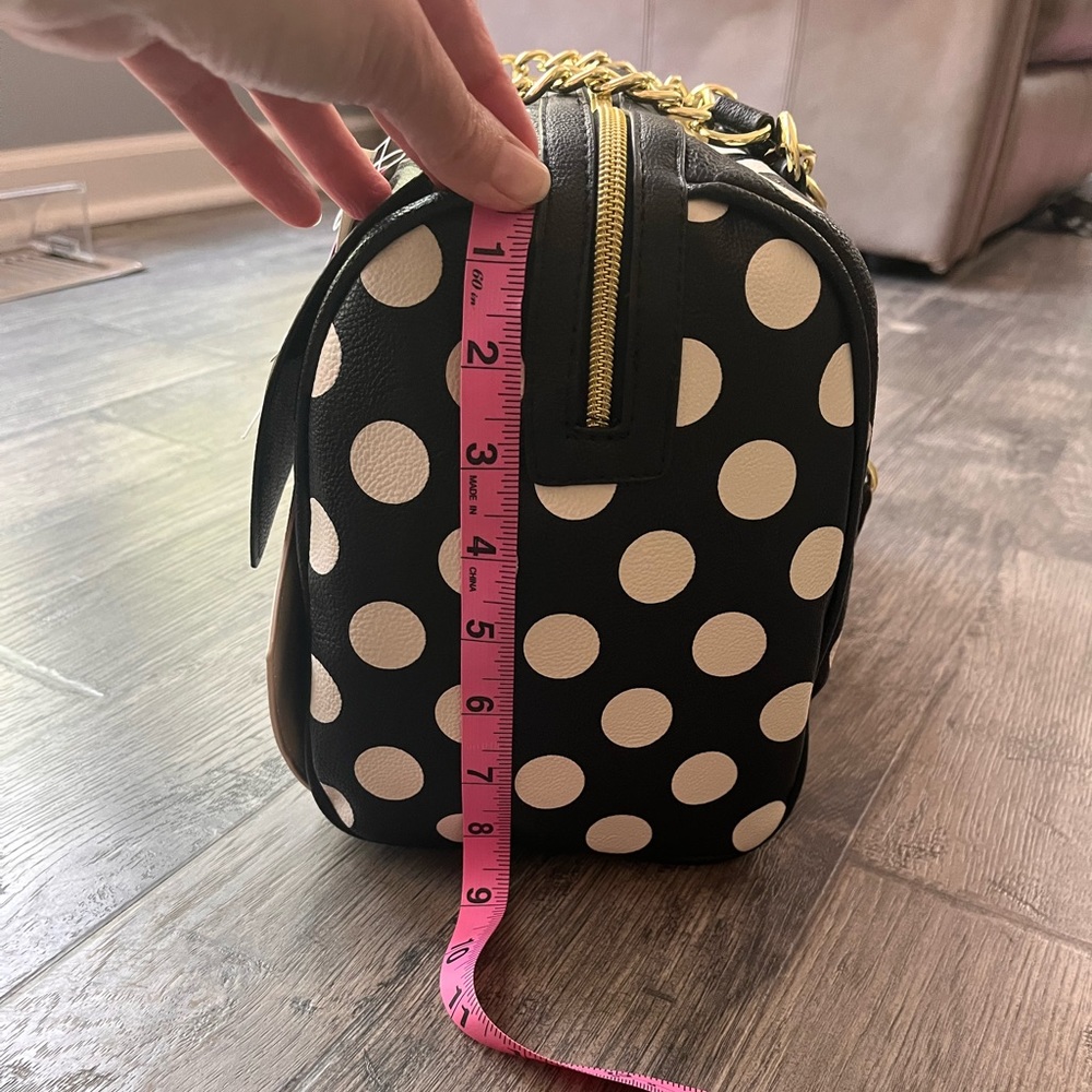 NWT Betsey Johnson Polka Dot Bag - Picture 11 of 11